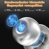 imageProbrico Smart Door Knob Fingerprint Biometric Door Knob with Smart Lock Keyless Entry Door Lock with Knob Round Electronic Door Lock for BedroomGarageOfficeClosetApartmentApp ControlBlackSatin Nickel