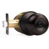 imageProbrico Ball Privacy Door Knobs BedBath Door Locks Brushed NickelOil Rubbed Bronze
