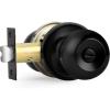 imageProbrico Ball Privacy Interior Door Knobs Bedroom and Bathroom Door Handle Keyless Black Lockset Stainless Steel6 PackBlack
