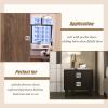 image1 PackProbrico Recessed Sliding Door Pull Brushed Nickel Furniture Flush Door Handle Stainless Steel Flush Finger Pull Square 234 Inch Recessed Handle Sliding Flush Door Pull