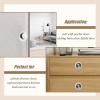 imageProbrico Recessed Stainless Steel Flush Pull Handle Round Large