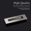 imageProbrico Stainless Steel Flush Pull Recessed Cabinet Sliding Door Knobs Furniture Handles for Pocket Flush Door Concealed Screws 6 Inches Overall Length