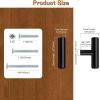 imageProbrico 30 Pack Cabinet Knobs 2quot Overall Length Solid Stainless Steel Brushed Nickel Kitchen Cabinet Pulls Hardware Bedroom Drawer Dresser Handles Cupboard PullsBlack