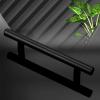 imageProbrico 15 Pack 212 Inch Hole to Hole Spacing Flat Black Modern Cabinet Hardware Drawer Handle Kitchen Cupboard T Bar Pull Dresser Knobs Sethole center 334