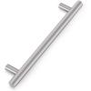 imageProbrico 100 Pack 3quot Hole Centers Euro T Bar Cabinet Pulls Satin Nickel Kitchen Cabinet Hardware Stainless Steel Bathroom Bedroom Dresser Drawer Handles 5 Inch Total Lengthhole center 10